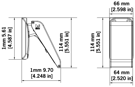 Exit Option - Push Pad - Alu